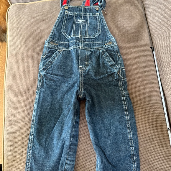 OshKosh B'gosh Fleece Lined Overalls 24 Months - Picture 2 of 5